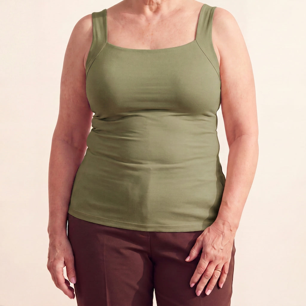 The Sofuna Built-In Comfort Bra Tank Top
