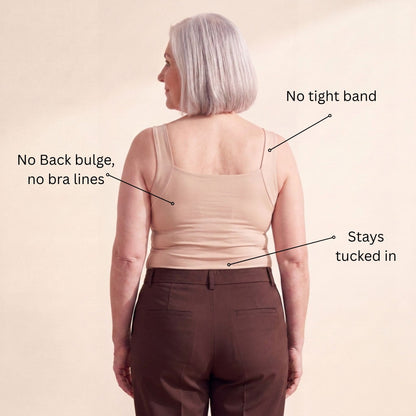 The Sofuna Built-In Comfort Bra Tank Top